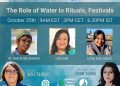 Ecocivilisation Webinar: The Role of Water in Rituals, Festivals on Oct 25, 2023