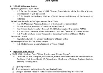 The Bandung Spirit Water Summit – 21 May 2024